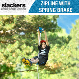 Slackers Zipline Kit Kids Outdoor